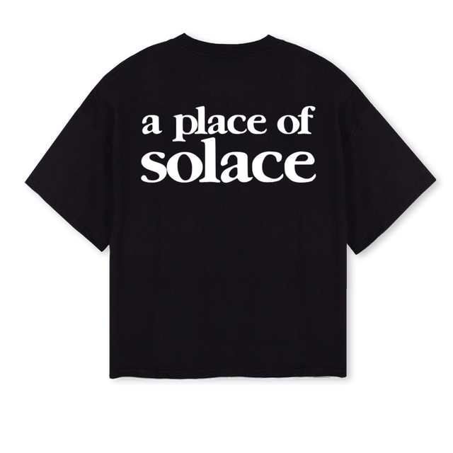 EDXSHHDHFHDF_B Black Oversized Boxy Tee.