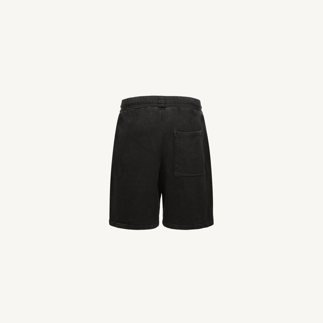 Vintage Black Relaxed Sweatshorts.