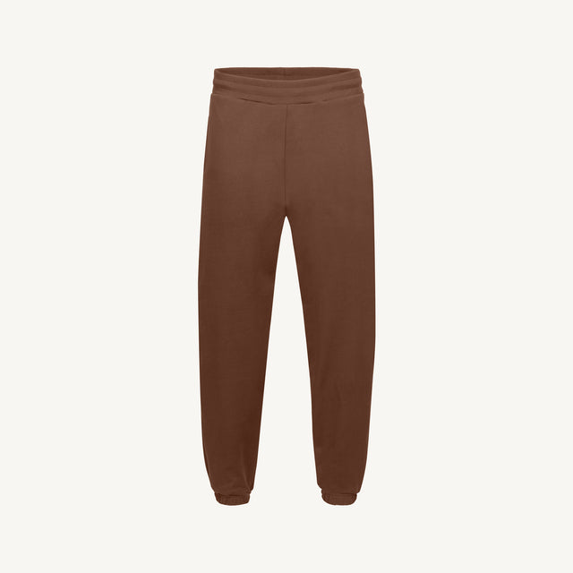 Vintage Brown Relaxed Sweatpants Mockups.