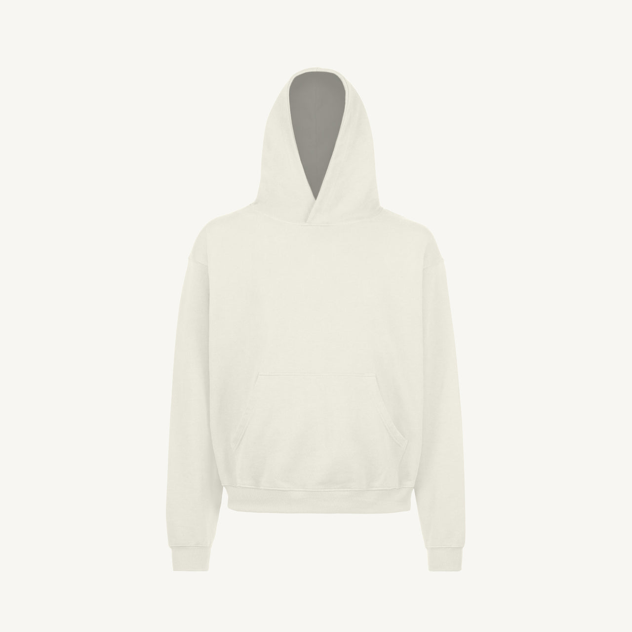 White Hoodie Size S main image 1