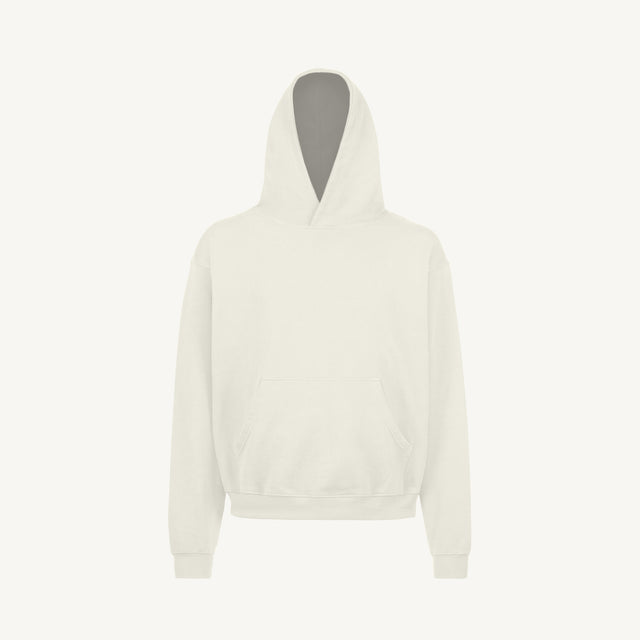 Vintage White Oversized Hoodie Mockups.