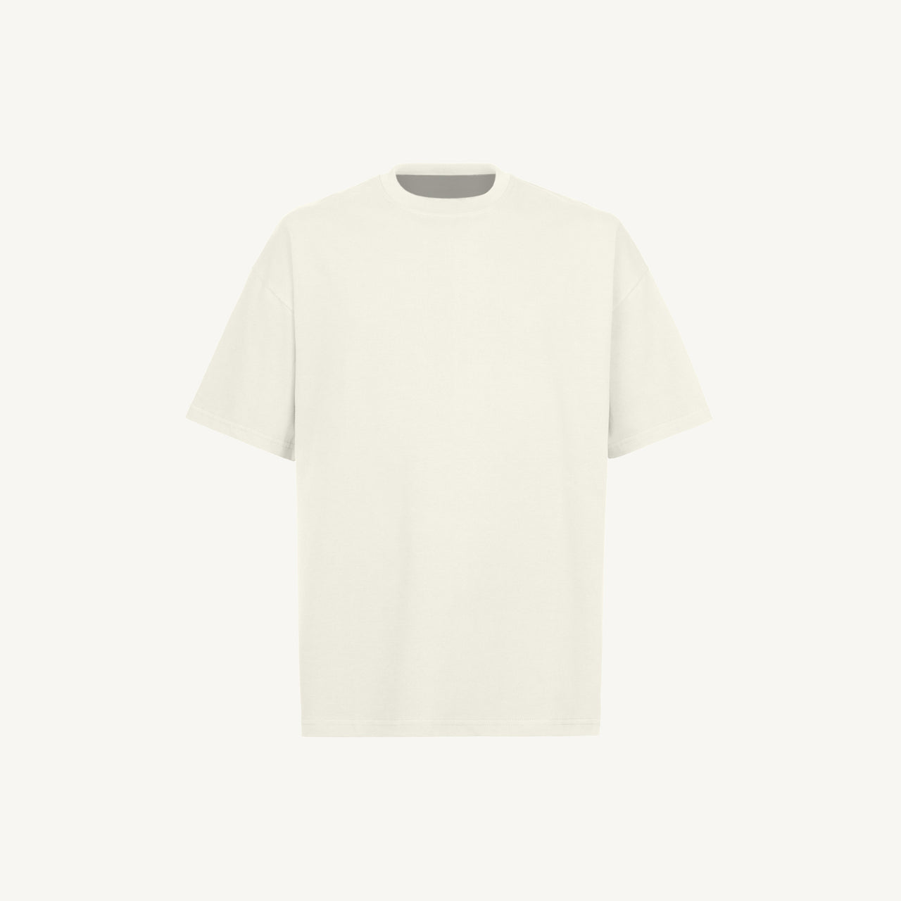 OVERSIZED BAND TEE - WHITE THE THRONE ROOM