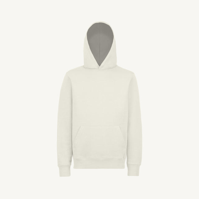 Vintage White Regular Hoodie Mockups.