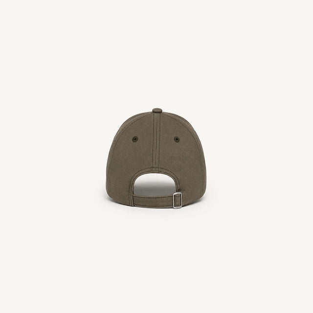 Vintage Olive 290 Twill Cap.