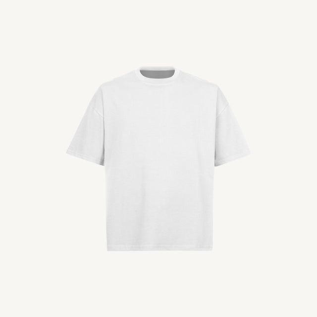 White Oversized Boxy Tee.