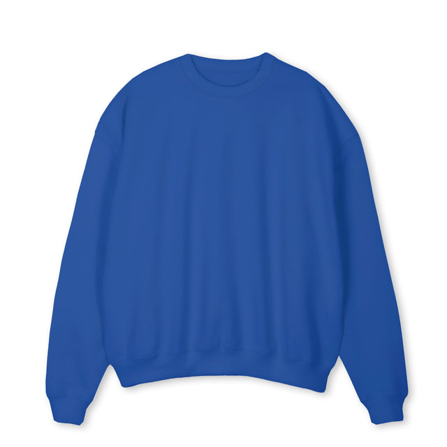 Test Cobalt Blue Oversized Crewneck Sweater.