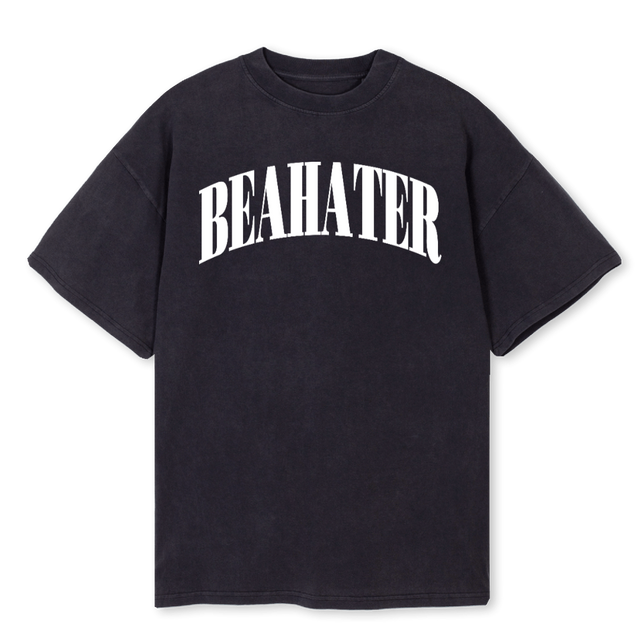 KLASSIK SHIRT Vintage Black Oversized Tee.