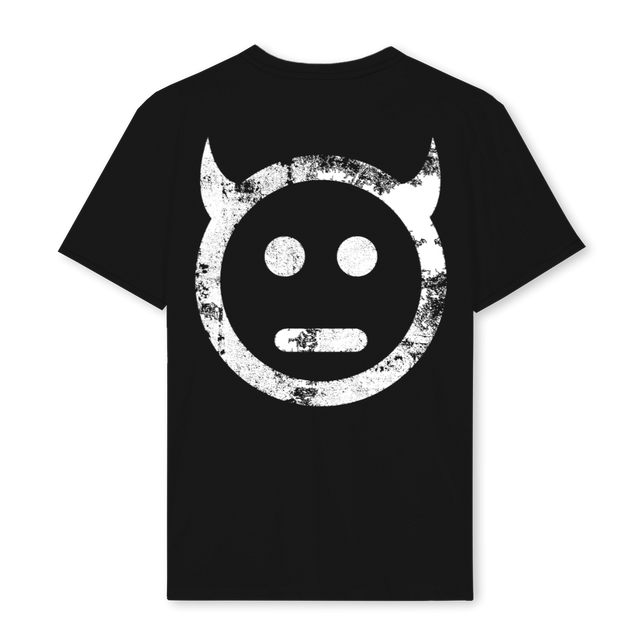 RHINO MERCH BY EVB Black Regular Tee.