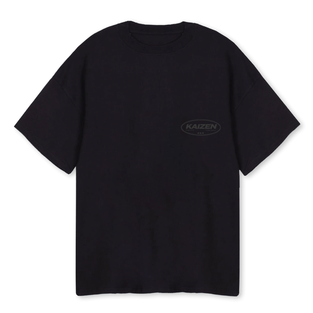 DESIGN STUDIO BLCK Black Oversized Tee.