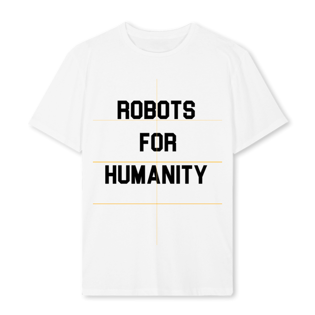 RFH WHT  White Regular Tee.