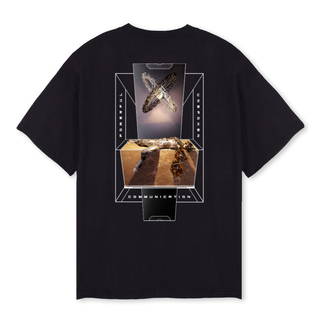 ARCHTEEBLACK Black Oversized Tee.