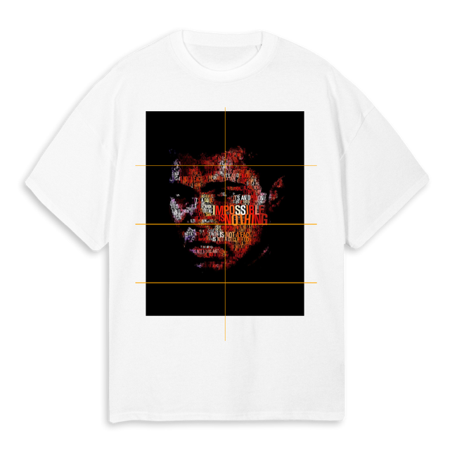 NCALI White Oversized Tee.