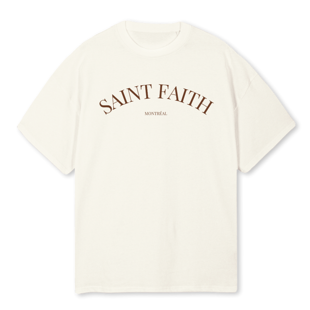 MONTREAL ORIGINAL Cream Oversized Tee.