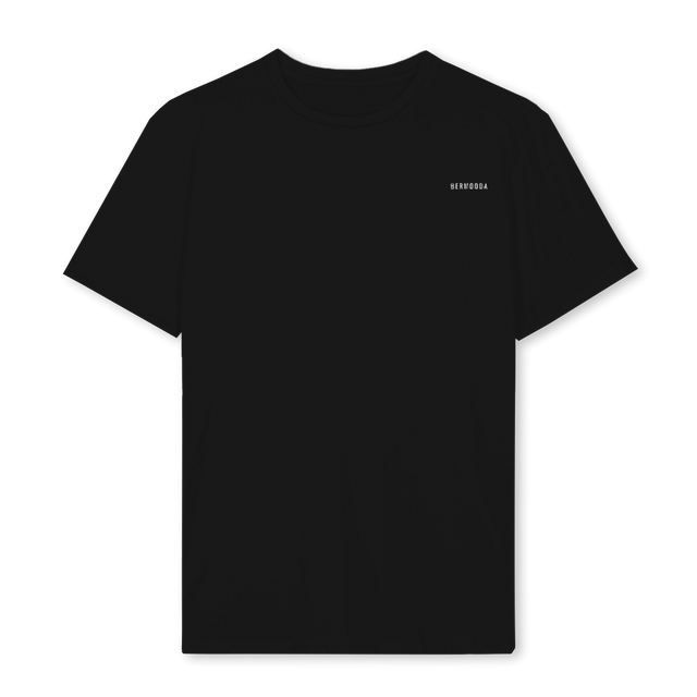 REGULARBLACK  Black Regular Tee.