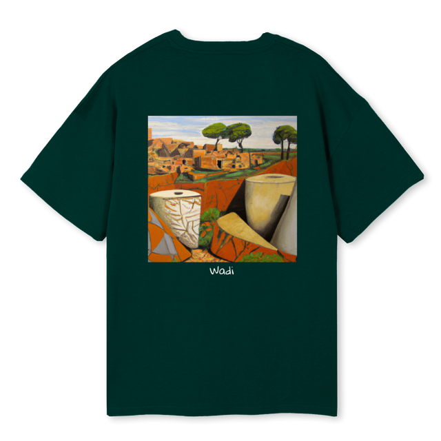 OB Wild Green Oversized Tee.