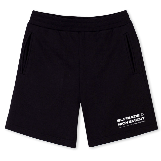 SLFMADESHORTSBLACK Black Sweatshorts.