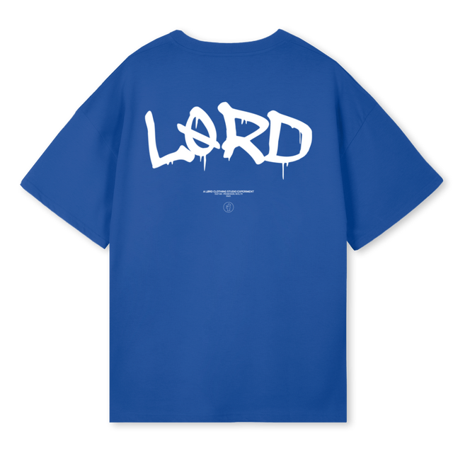 SS TAG PROMENADE Cobalt Blue Oversized Tee.