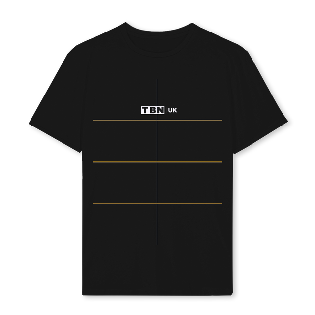 BLACKTEE Black Regular Tee.