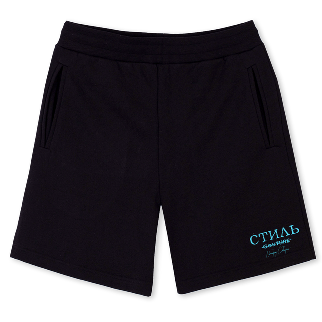 PANT BBLUE Black Sweatshorts.
