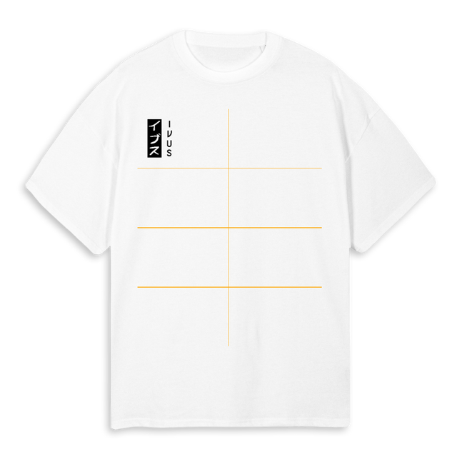 SAYONARAONE White Oversized Tee.