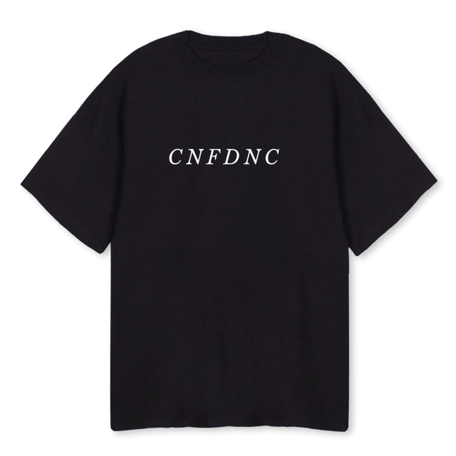 LALAL Black Oversized Tee.