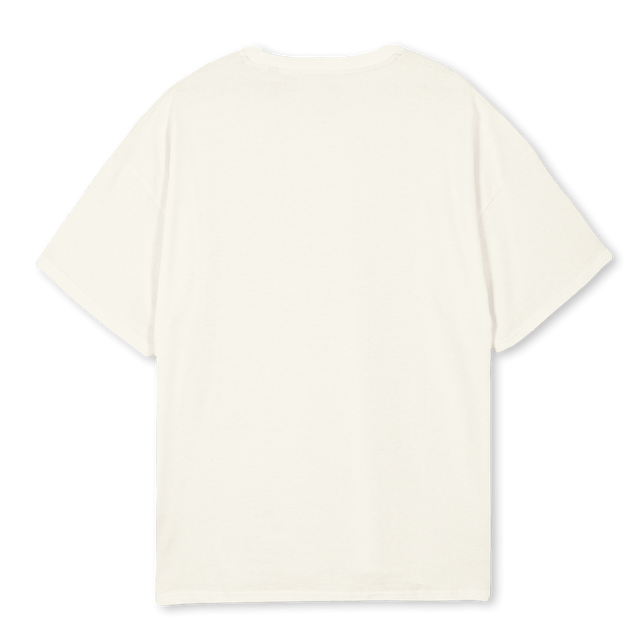 LALAL Cream Oversized Tee.