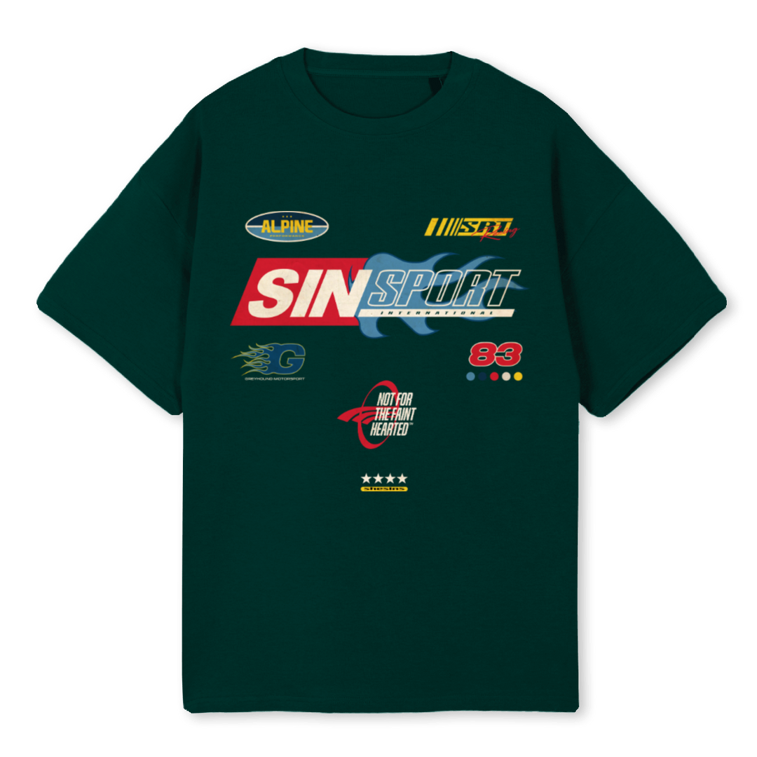MTR GREEN Wild Green Oversized Tee. – WATC STUDIO