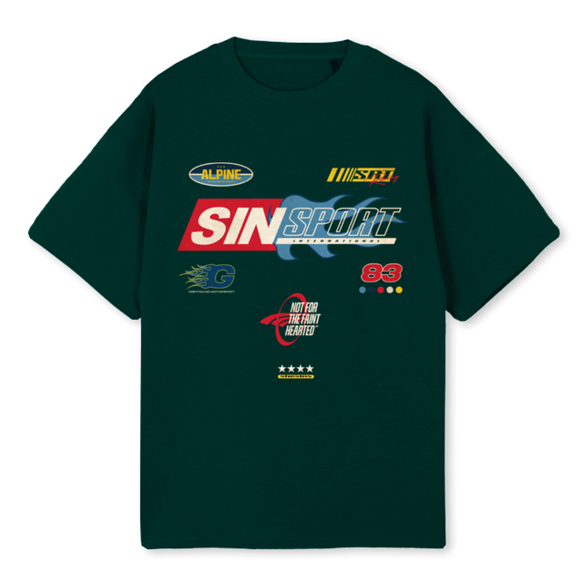 MTR GREEN Wild Green Oversized Tee.