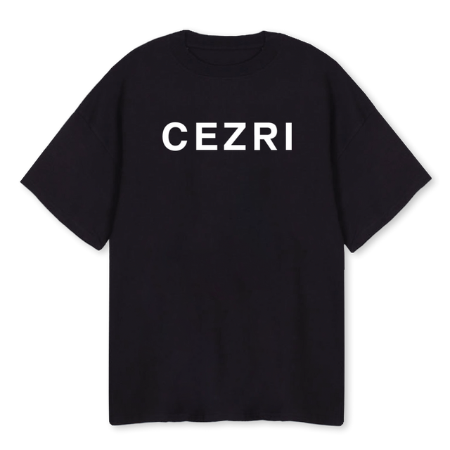LLBLACKT Black Oversized Tee.