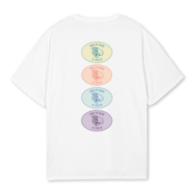 FOUR CITRON SHIRT White Oversized Tee.
