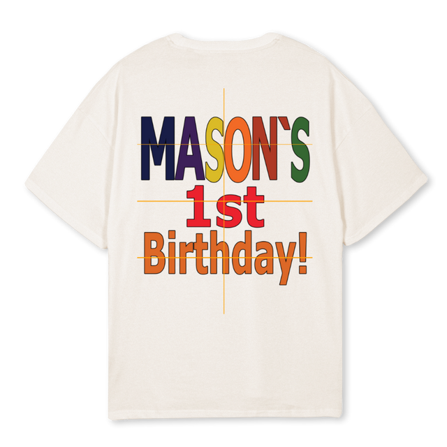 FREDDYMOM Vintage White Oversized Tee.