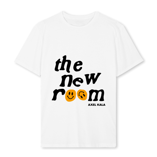 AXEL KALA White Regular Tee.