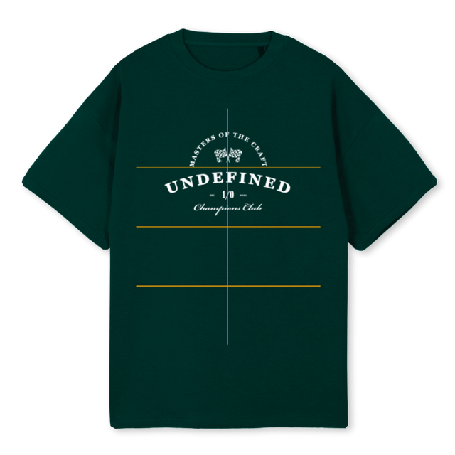 CHAMPIONS CLU Wild Green Oversized Tee.