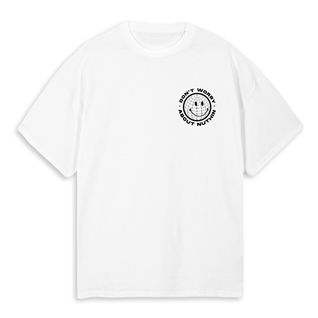DAWNNN White Oversized Tee.