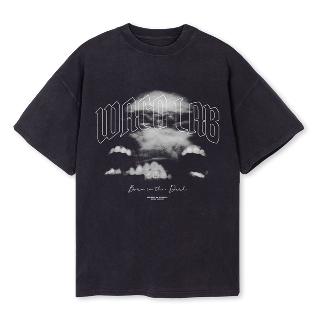 WACO BITD Vintage Black Oversized Tee.