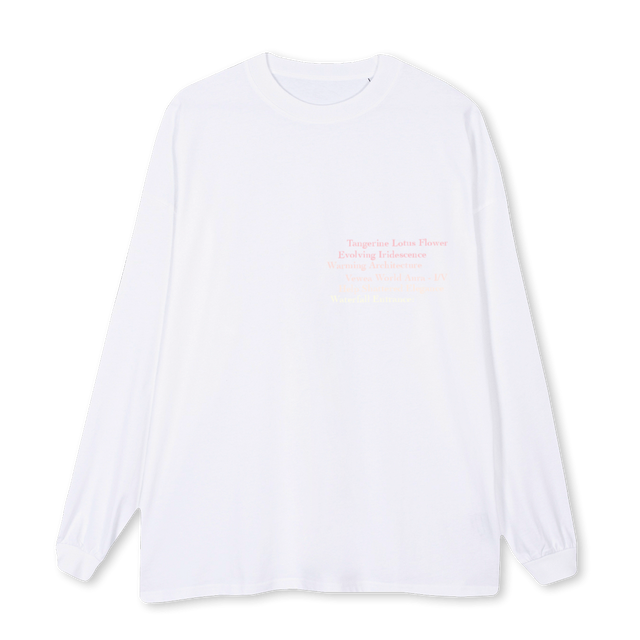 SVEI White Oversized LS Tee.