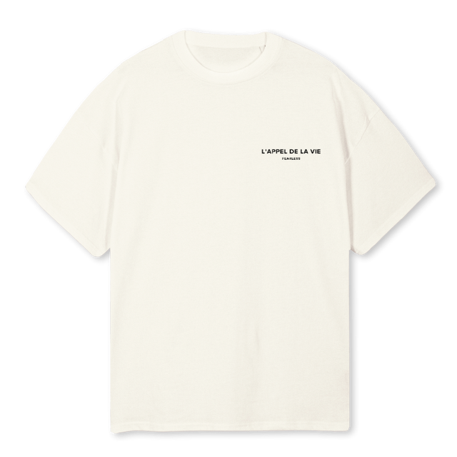 LDLV  Cream Oversized Tee.