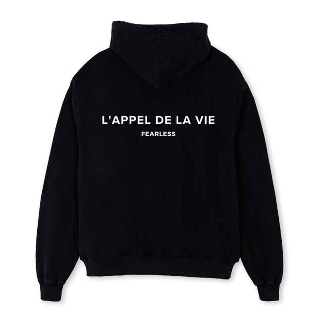 LDLV Black Oversized Hoodie.