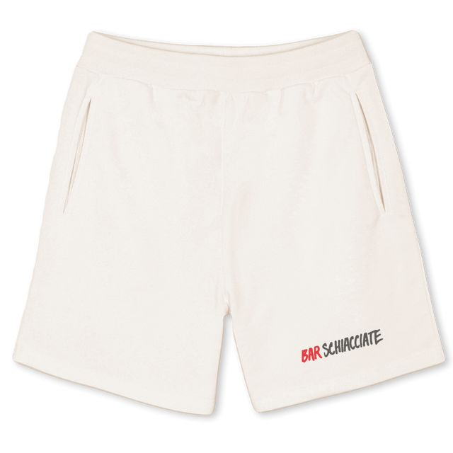 BSCHIASHORTSVINTBLK Vintage White Sweatshorts.
