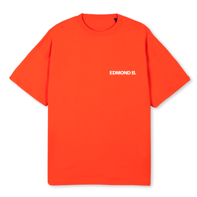 SUNKISSED Hot Orange Oversized Tee.