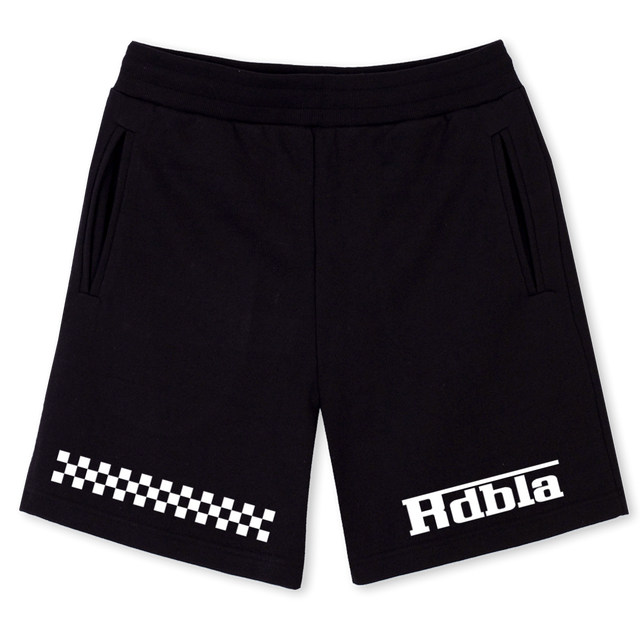 FSTYLE Black Sweatshorts.