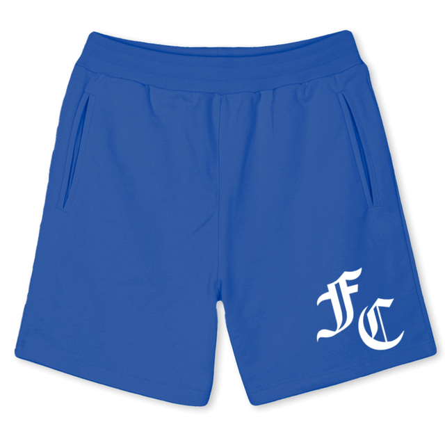 COUTURE Cobalt Blue Sweatshorts.