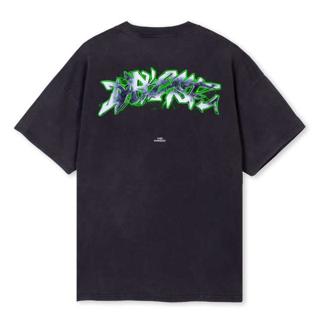 BANDIT Vintage Black Oversized Tee.