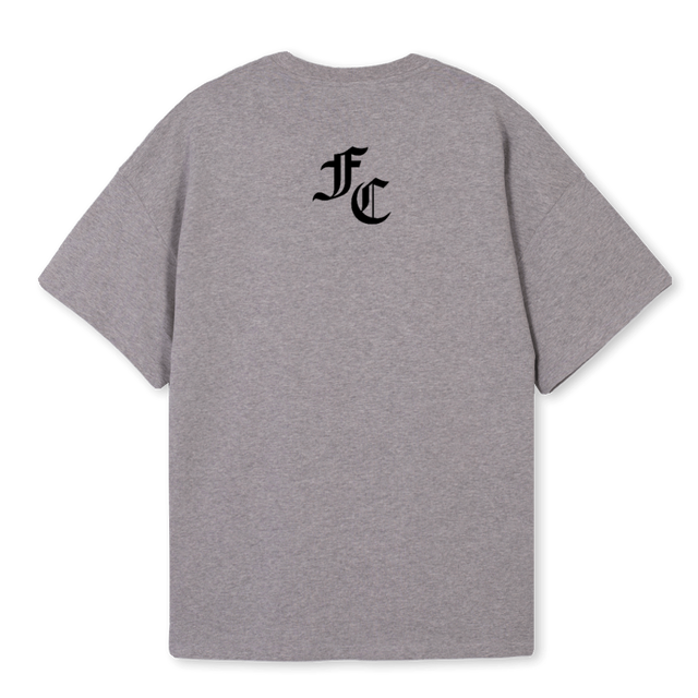 FC Grey Marl Oversized Tee.