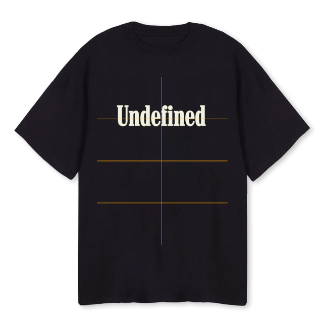 UNDEFINEDBWW Black Oversized Tee.