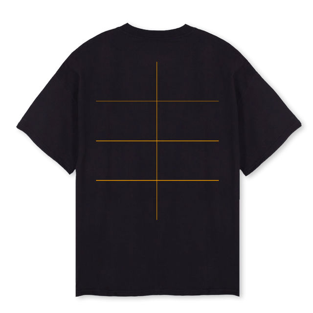 UNDEFINEDCHAMPIONSBL Black Oversized Tee.