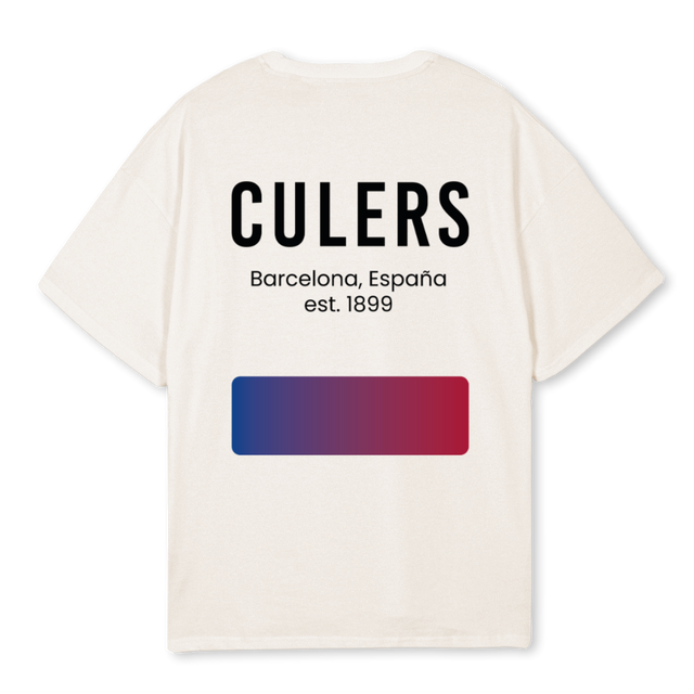 CULERSTWO Vintage White Oversized Tee.