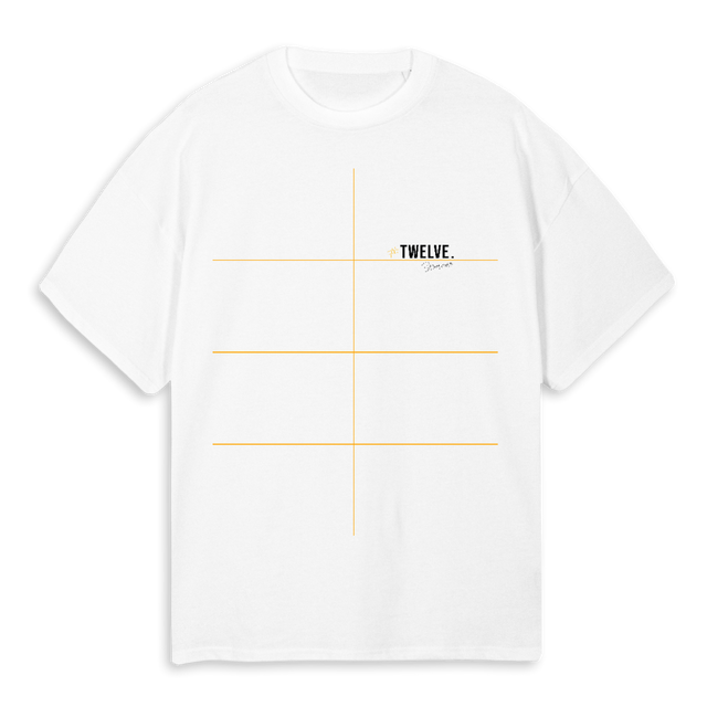 LOSBLANCOSONE White Oversized Tee.