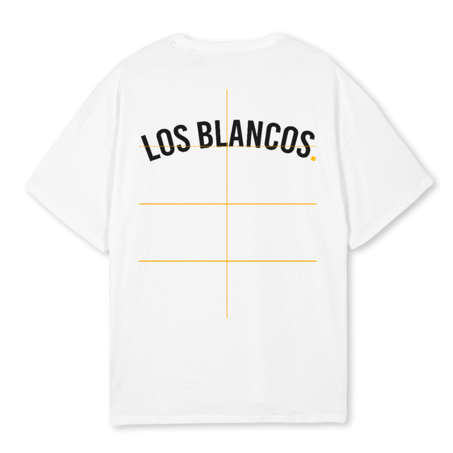LOSBLANCOSONE White Oversized Tee.