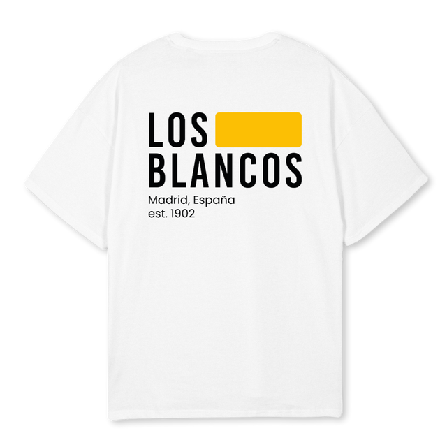 LOSBLANCOSTWO White Oversized Tee.